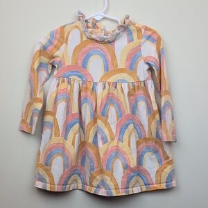 Tea Collection Colorful Rainbow Patterned Dress 18-24M